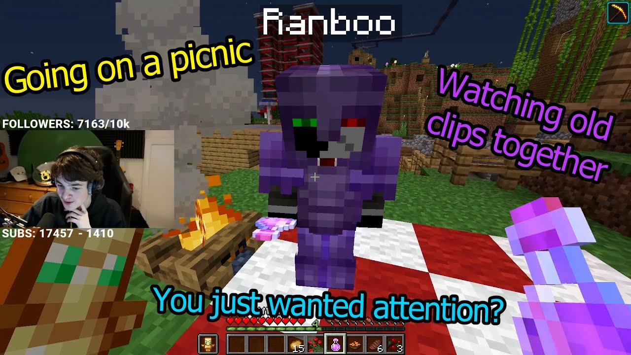 Tubbo and Ranboo Moments from Tubbo's 3 Year Anniversary Stream
