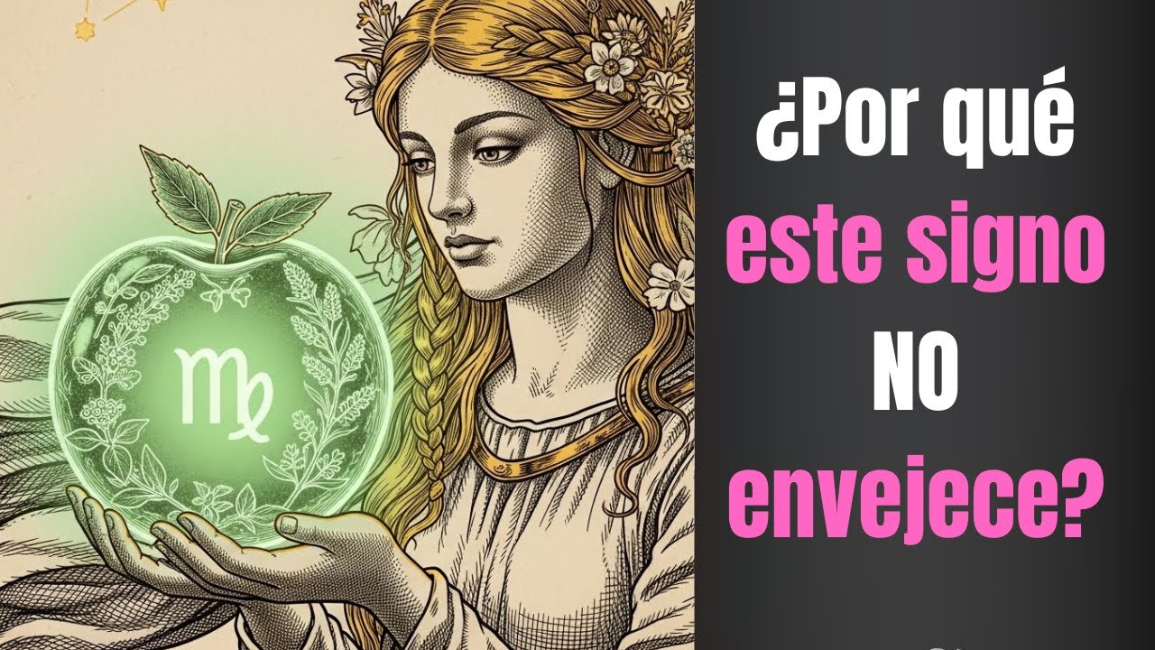 ♍ El Misterio de Virgo: ¿Por Qué Envejecen Más Despacio?