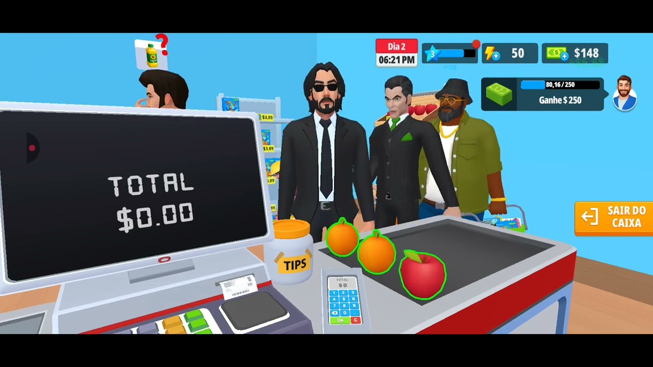 PRIMEIRO DIA SENDO OPERADOR DE CAIXA | SIMULADOR DE SUPERMERCADO | GAME |