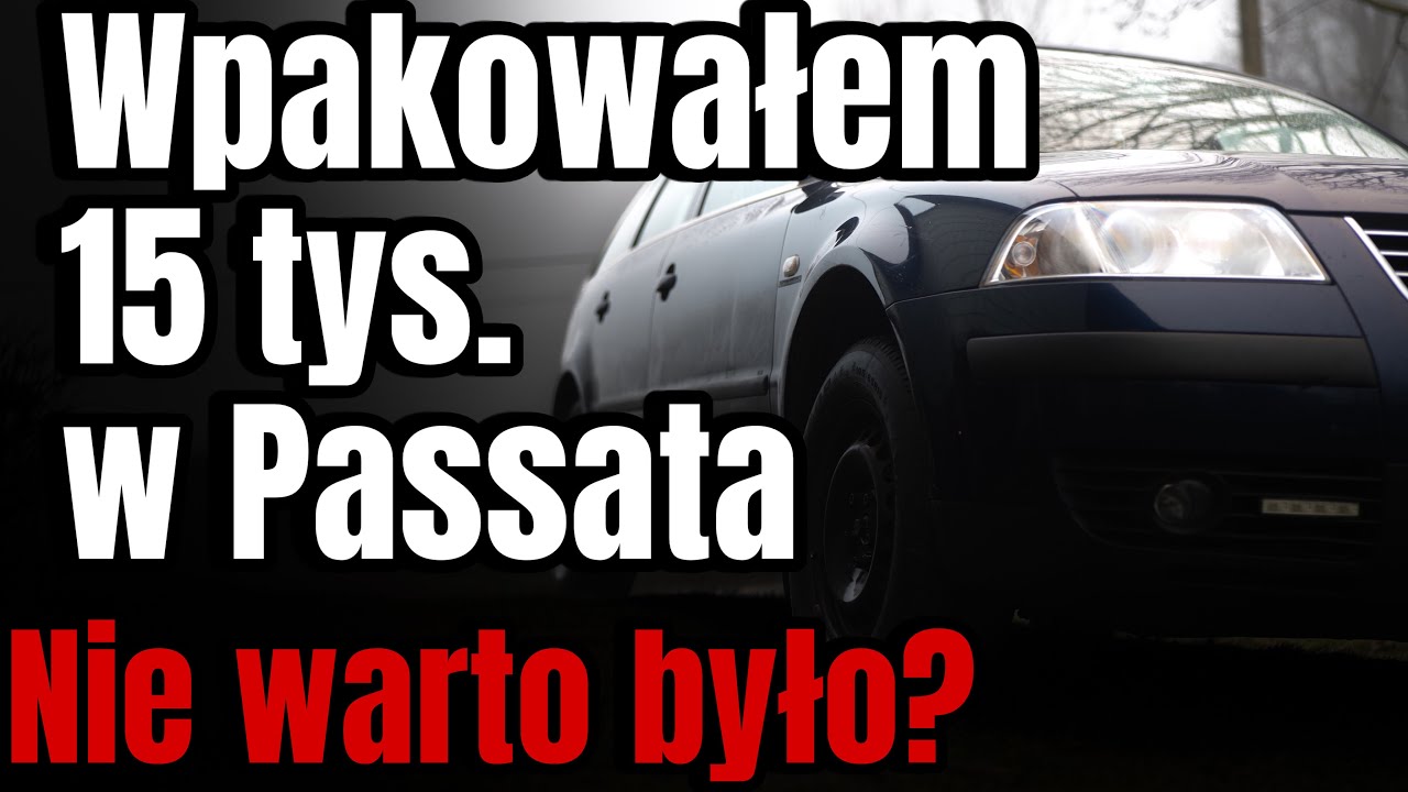 Passat B5 1.9 TDI ukończony. Jak partacz mechanik wygenerował 15.000 zł kosztów.