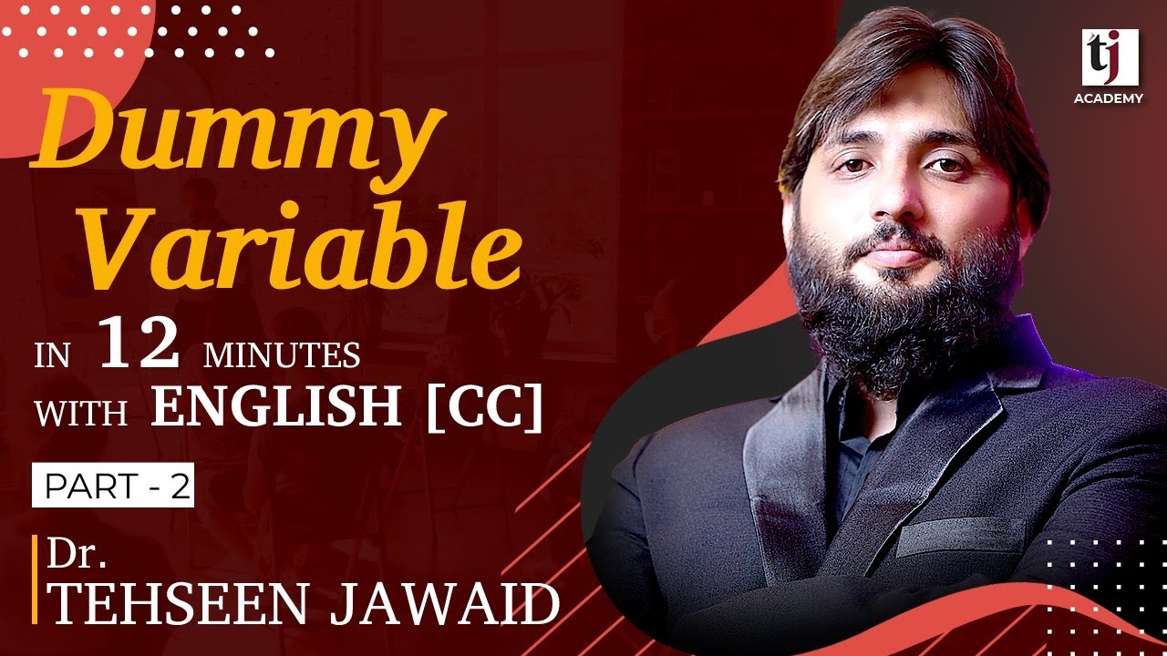 Econometrics # 21 : Understand Dummy Variable in 12 Minutes (Part 2/2) Dr. Tehseen Jawaid