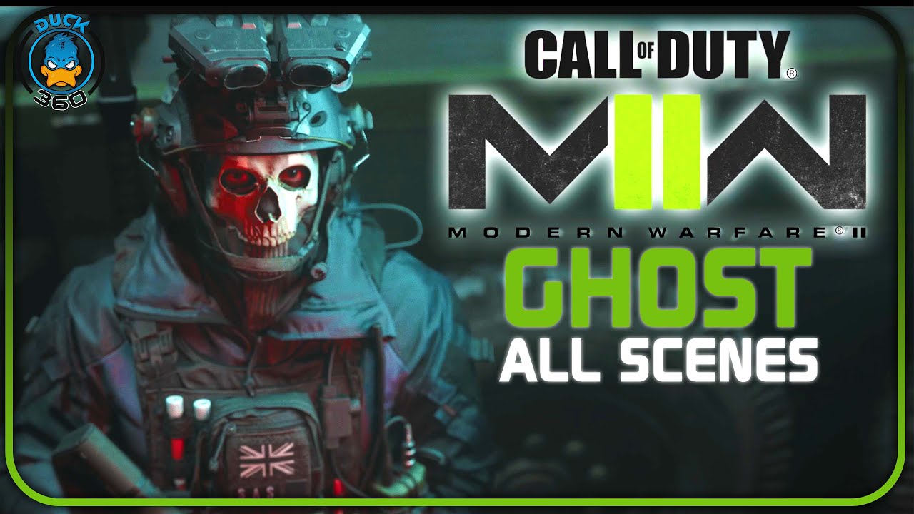 Call of Duty Modern Warfare 2 All Ghost Scenes 4K High Quality