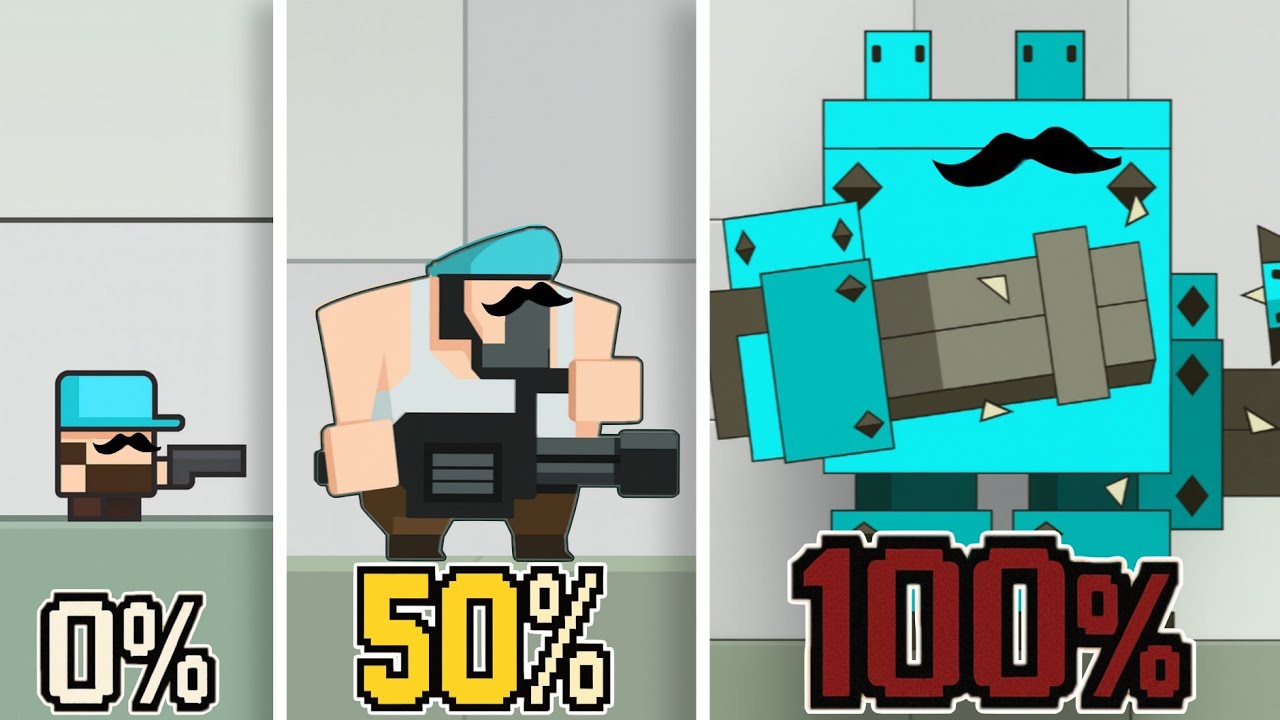 Aku 100% Tentara Berkumis di Mustache Armies