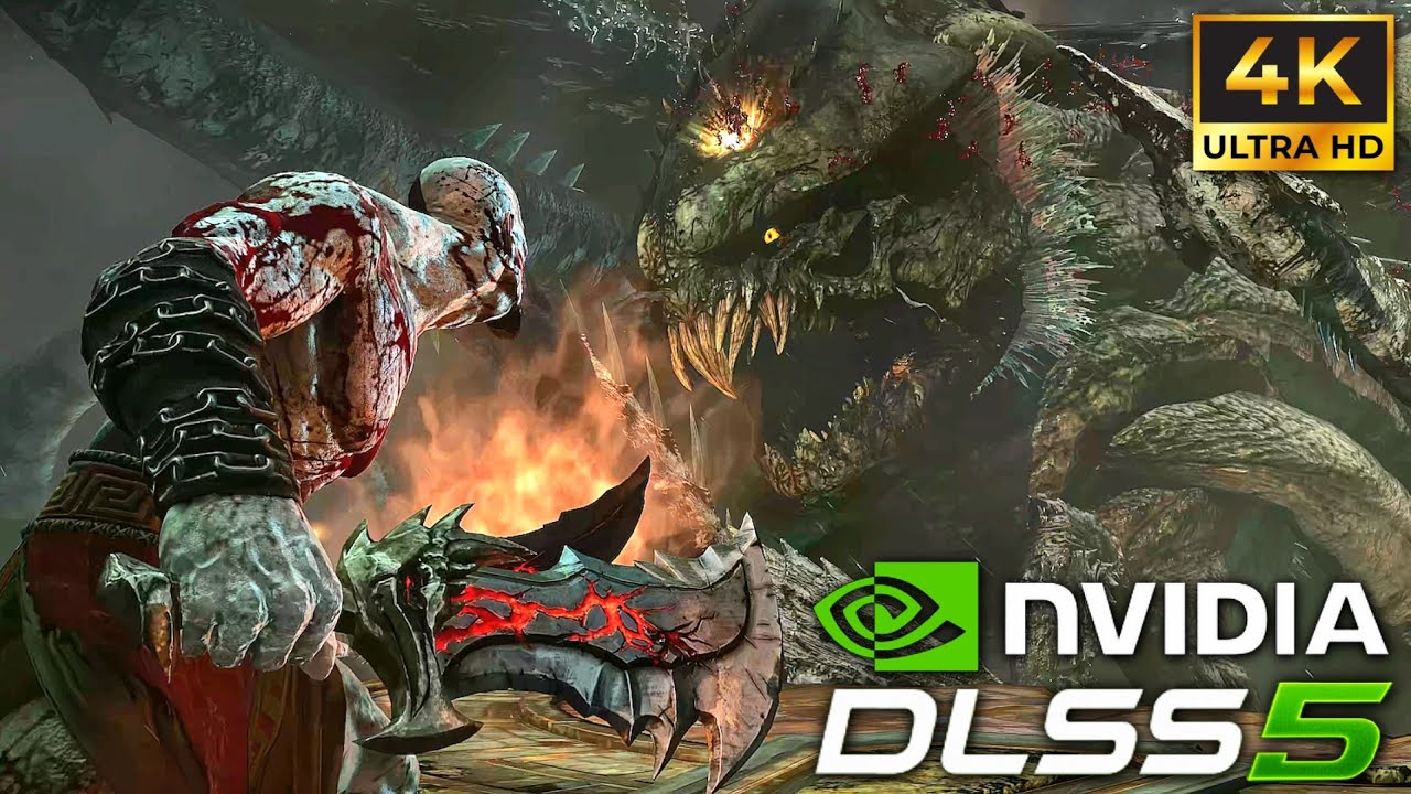 Финальный босс God of War Ascension с DLSS 5 выглядит БЕЗУМНО [4K60FPS]