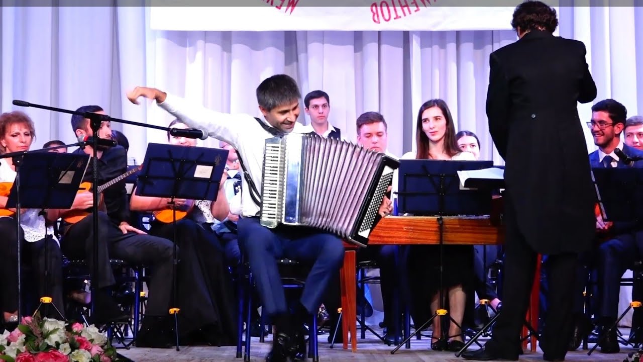 Рашид Бекеров - Фантазия на кавказские темы- Мурат Малкаров (гармоника)