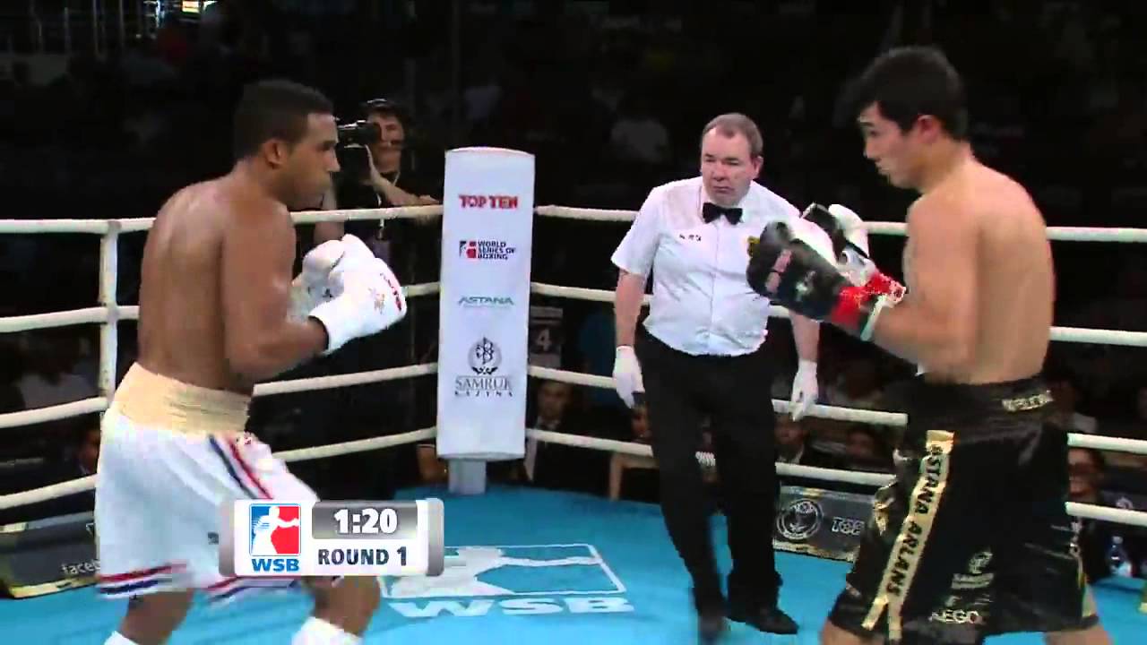 Astana Arlans Kazakhstan vs Cuba Domadores WSB Finals Day 1 HL