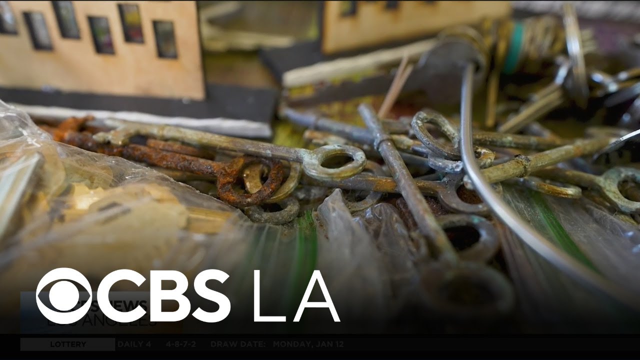 Local artists moving forward with "Keychain Project" to build Eaton Fire memorial