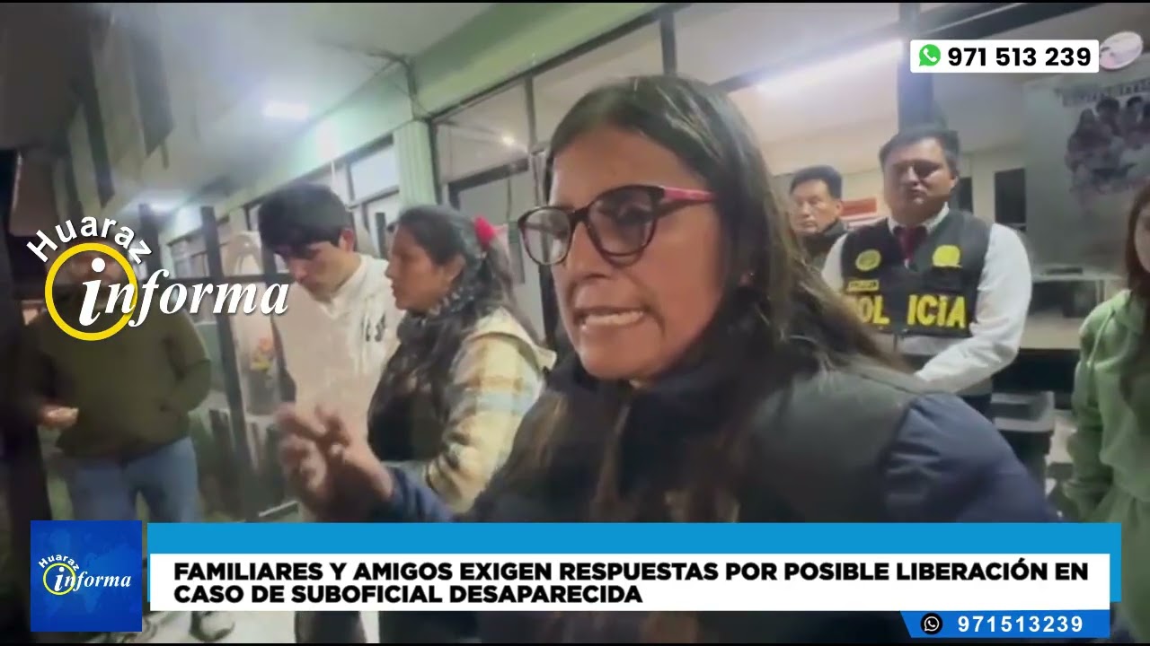 FAMILIARES Y AMIGOS EXIGEN RESPUESTAS POR POSIBLE LIBERACIÓN EN CASO DE SUBOFICIAL DESAPARECIDA