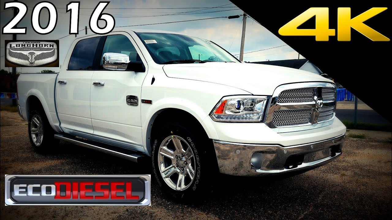 👉 2016 RAM 1500 Laramie Longhorn EcoDiesel - Ultimate In-Depth Look in 4K