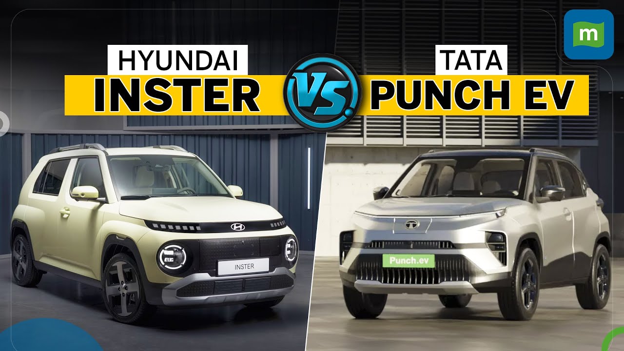 Hyundai Inster против Tata Punch EV: каковы технические характеристики? | Выход Hyundai Inster в ...