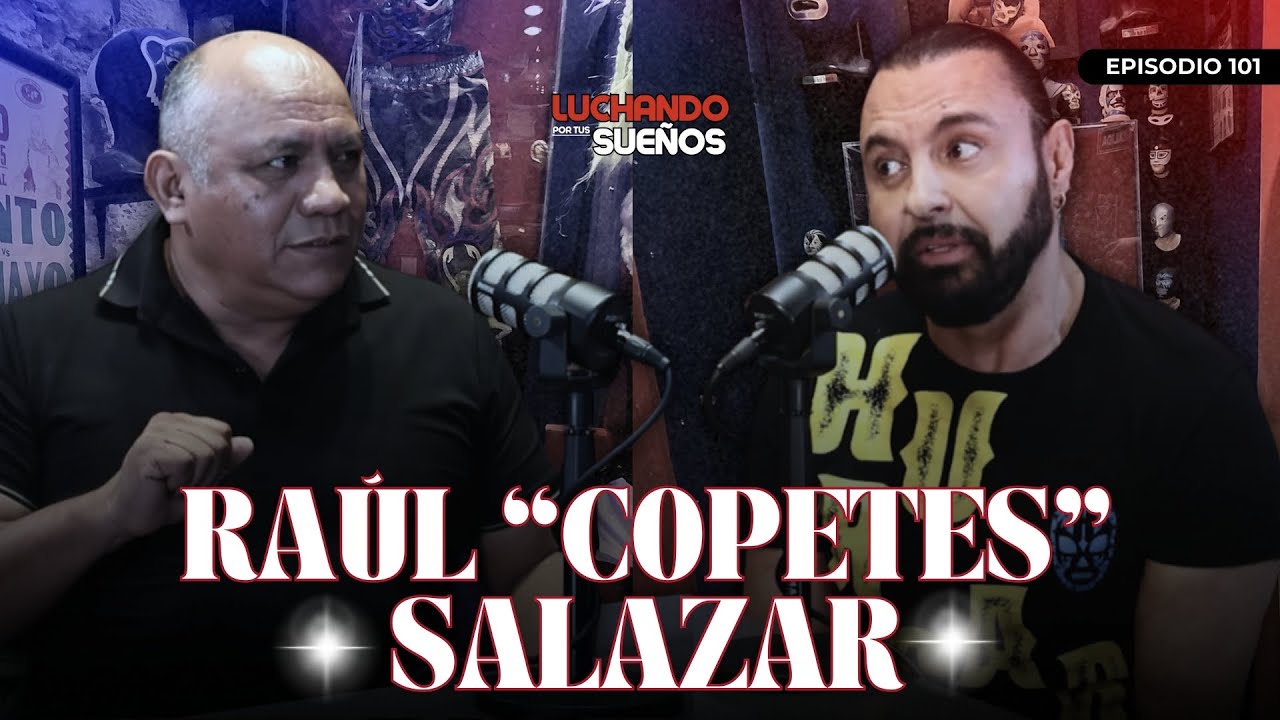 ¡ÉL LO HIZO TODO EN LA LUCHA LIBRE!👀🔥 | EL COPETES SALAZAR en #LuchandoPorTusSueños