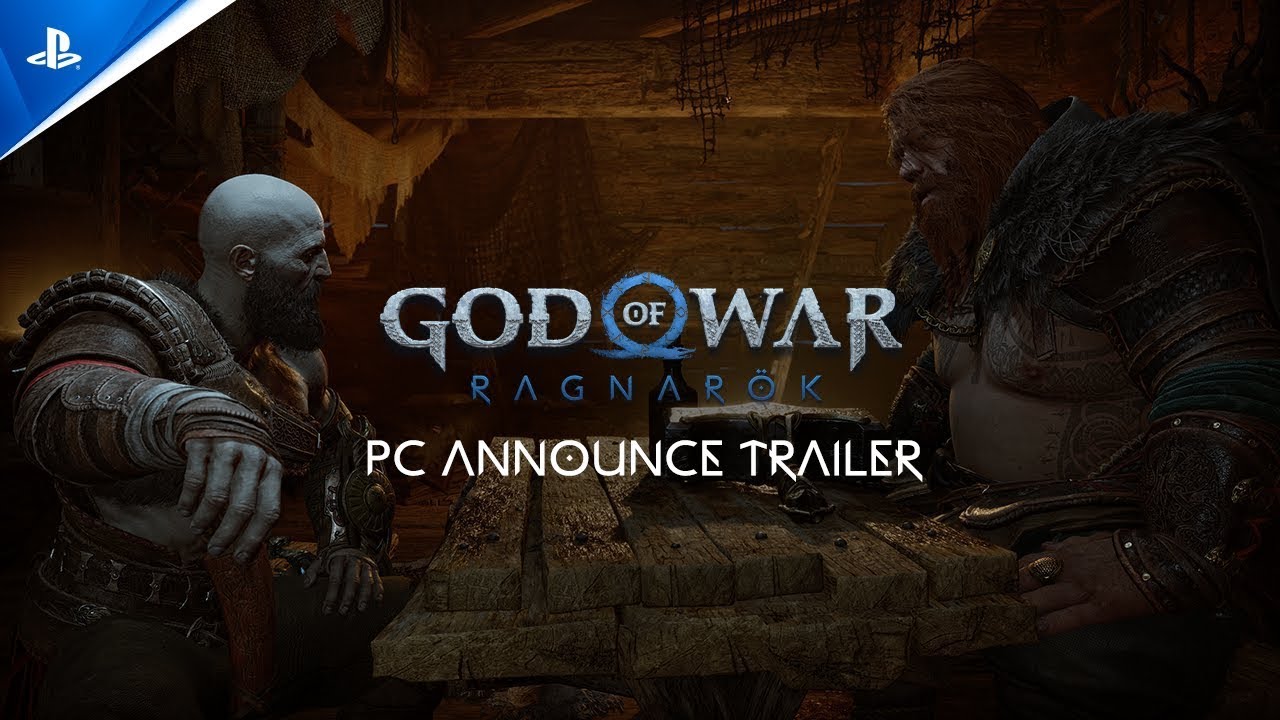 God of War Ragnar&ouml;k PC - Announce Trailer | PC Games (Audio Description Available)
