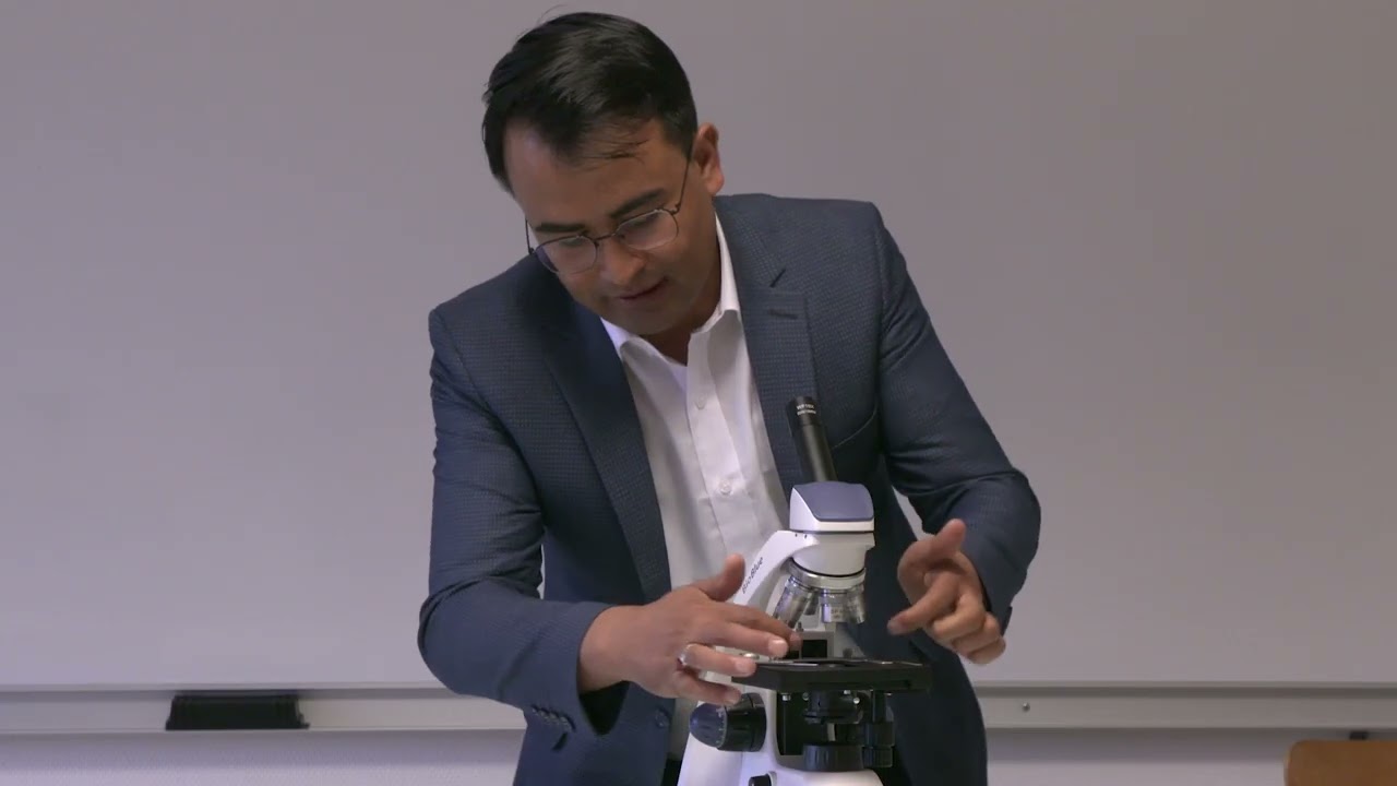 مایکروسکوپ: ویدیوی 1/4 تشریح اجزای تشکیل دهنده یک مایکروسکوپ (Description of microscope )