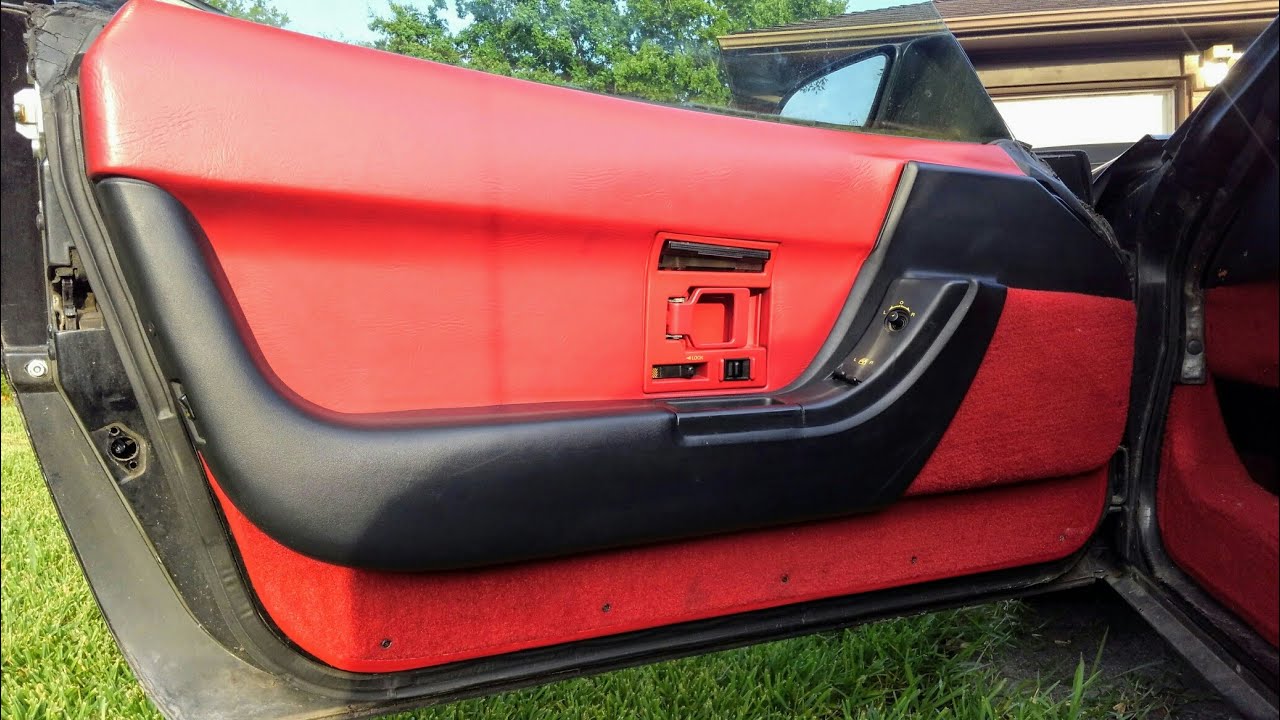 1992 Corvette Hardtop Convertible Door Panel Installation