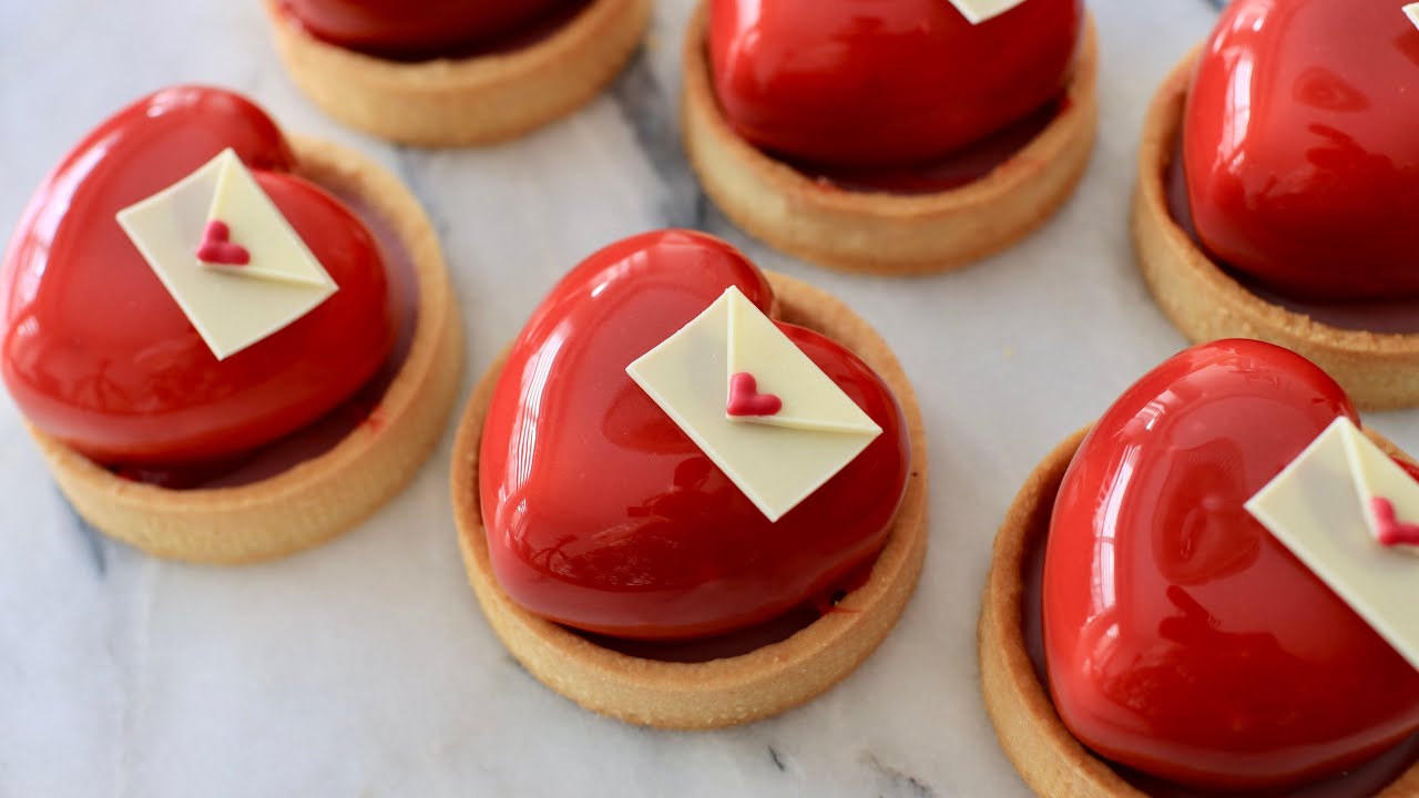 Valentine’s Day Romantic Tart 💗 | Easy Step-by-Step Guide