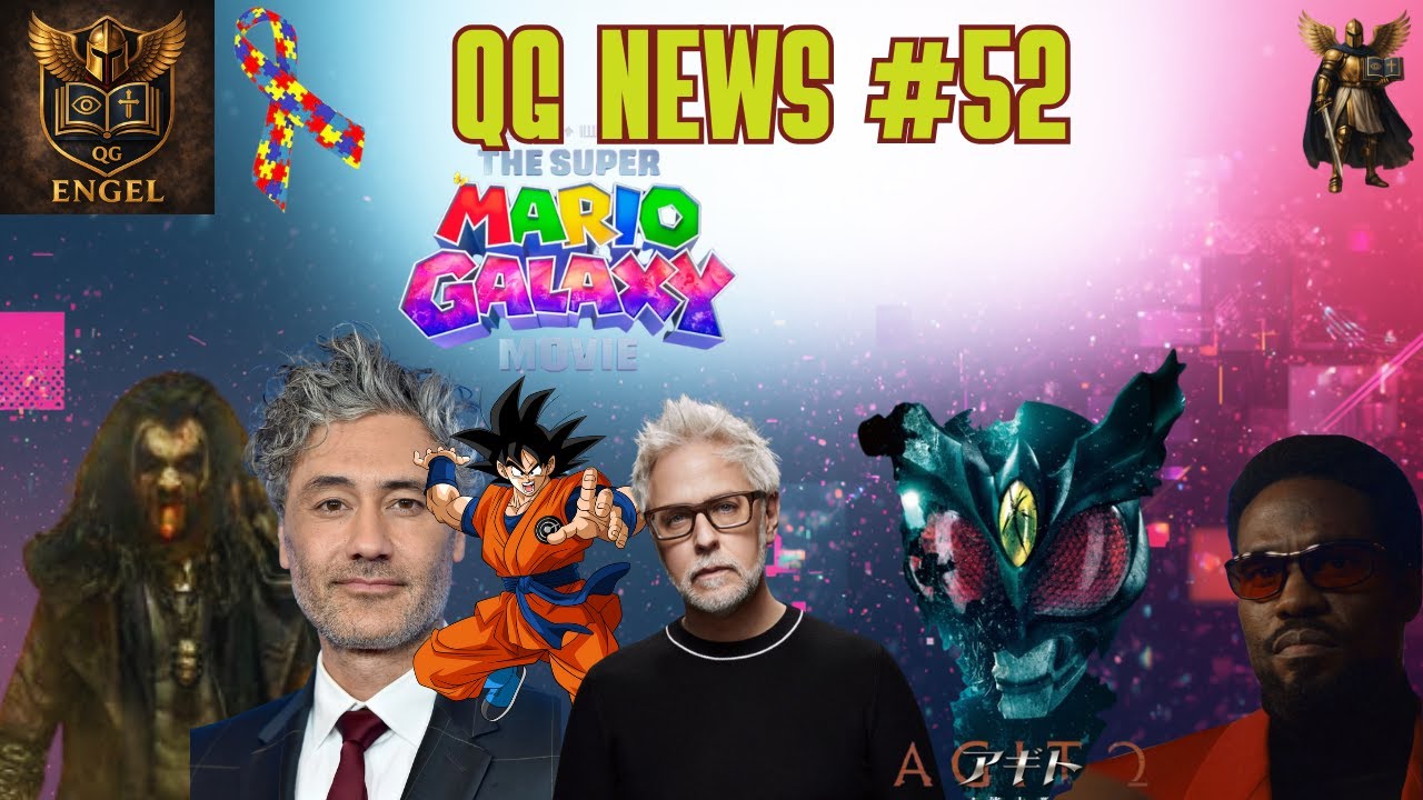 QG NEWS 52  | Kamen Rider 55 Anos, Novo Dragon Ball e o Caos em Hollywood