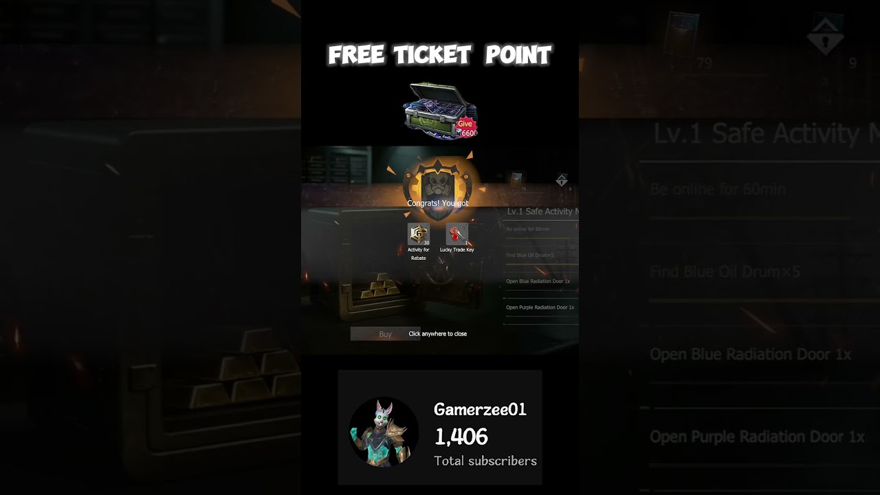 free tickets event in last island of survival #lastislandofsurvival #gaming #gamerzee