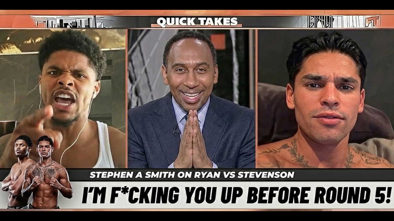 LIVE TENSION! Shakur Stevenson Blasts Ryan Garcia in Heated On-Air Moment