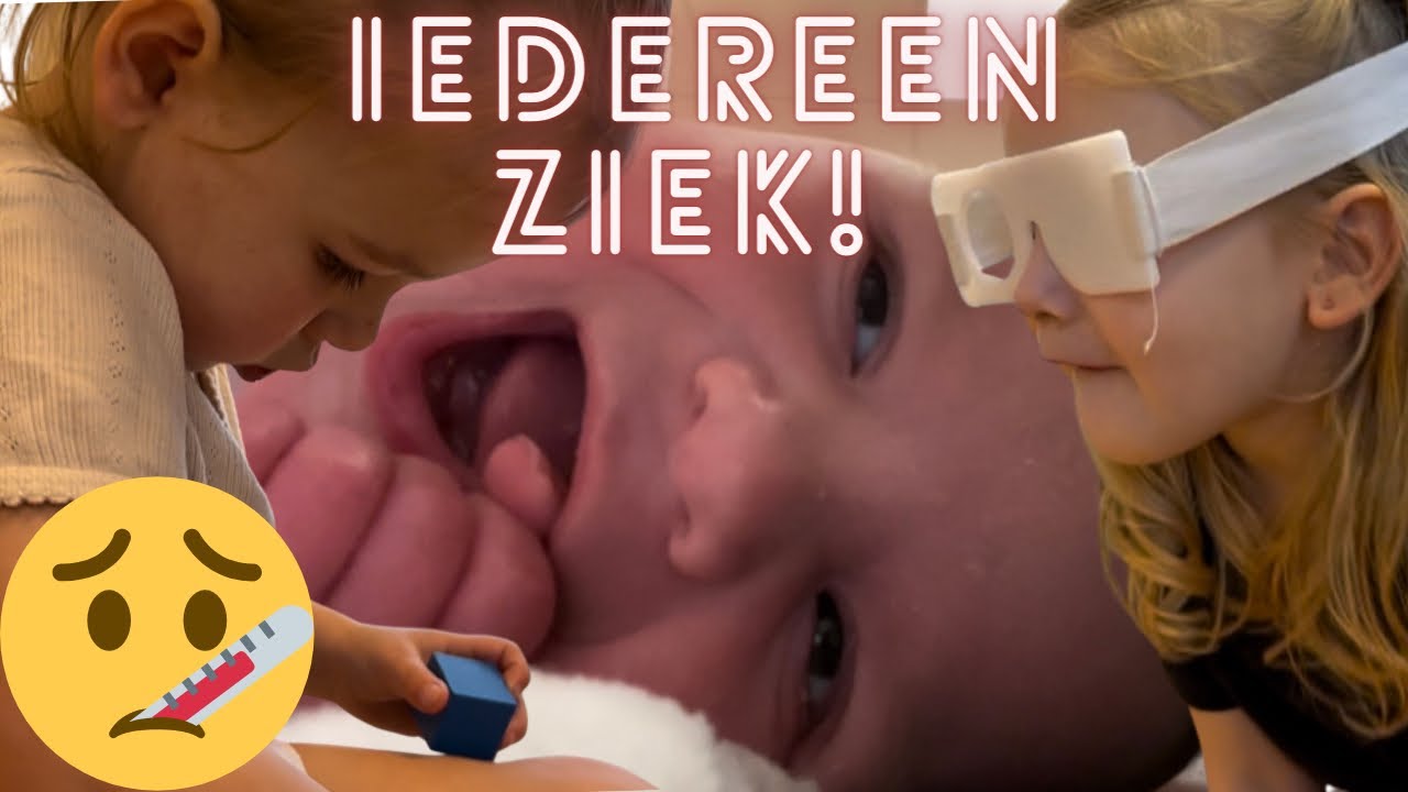 Eerste keer met 3 kinderen naar het consultatiebureau & Iedereen ziek! Weekvlog #36