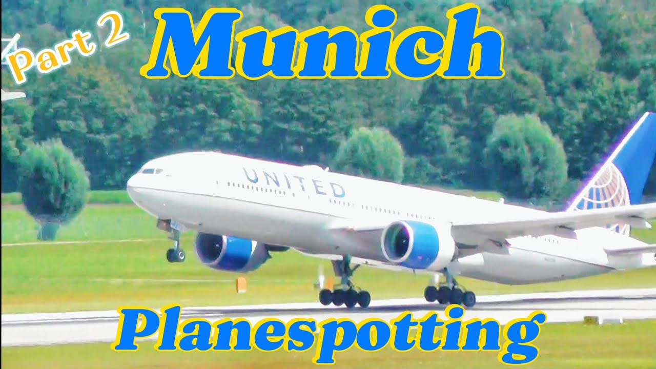 10 POWERFUL TAKE-OFFS & LANDINGS at MUC Airport 🇩🇪✈️