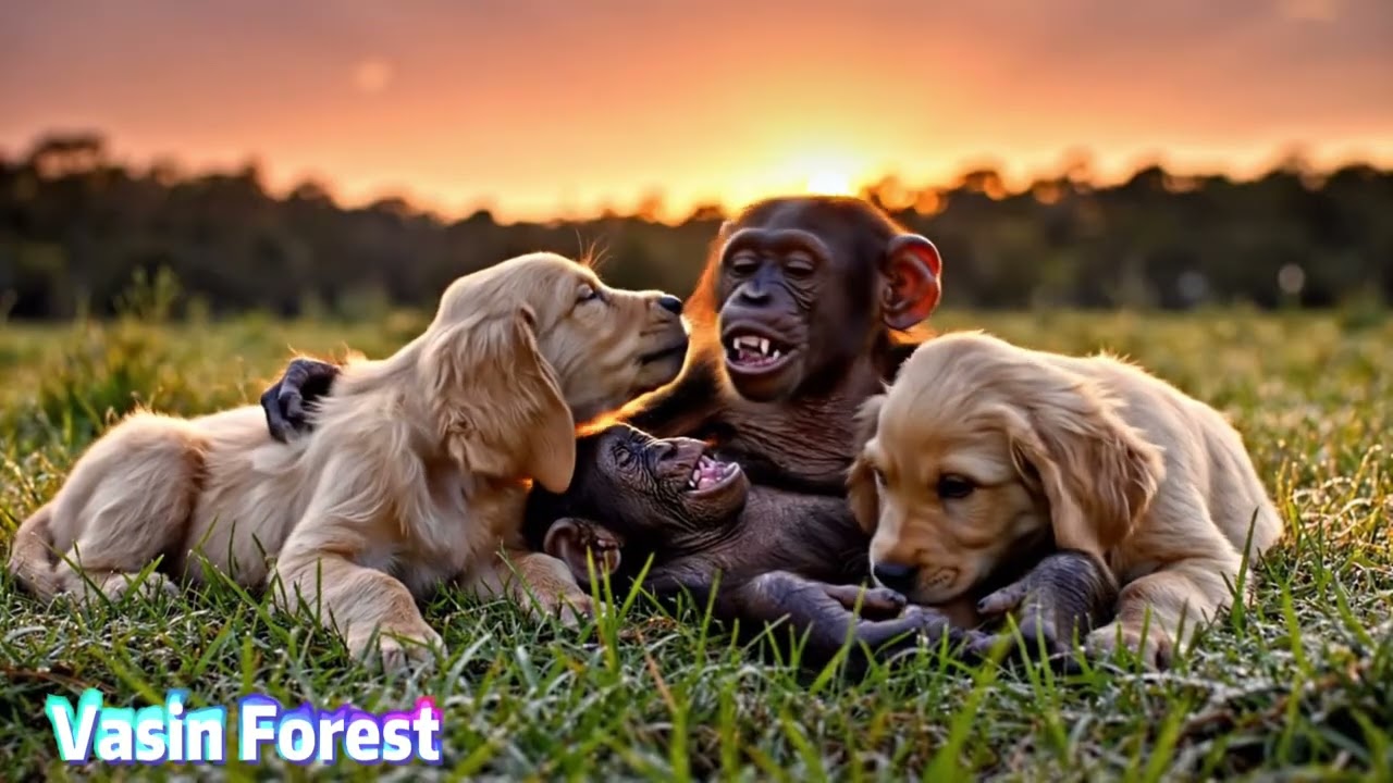When the Giant Snake Met the Brave Puppy Wildlife Short Story