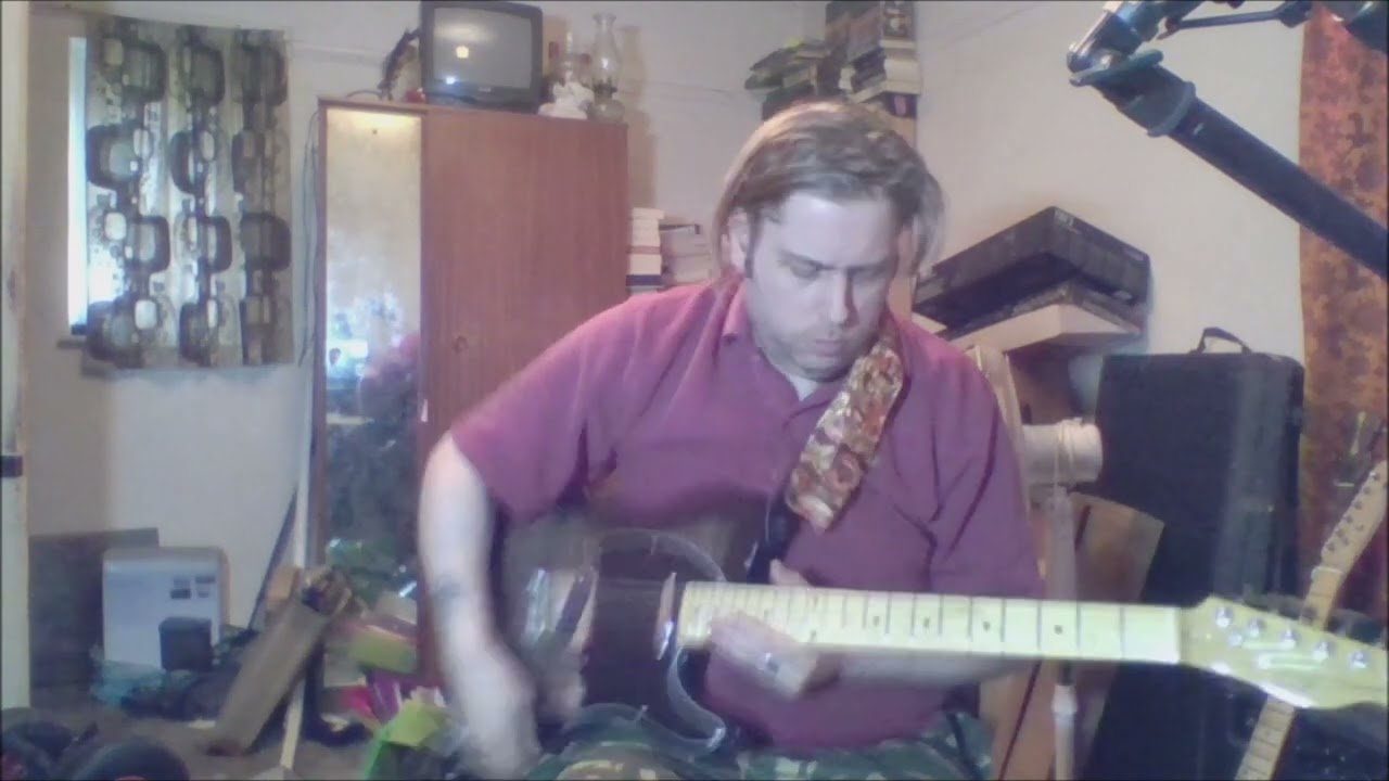 Country guitar solo in the style of Brent Mason