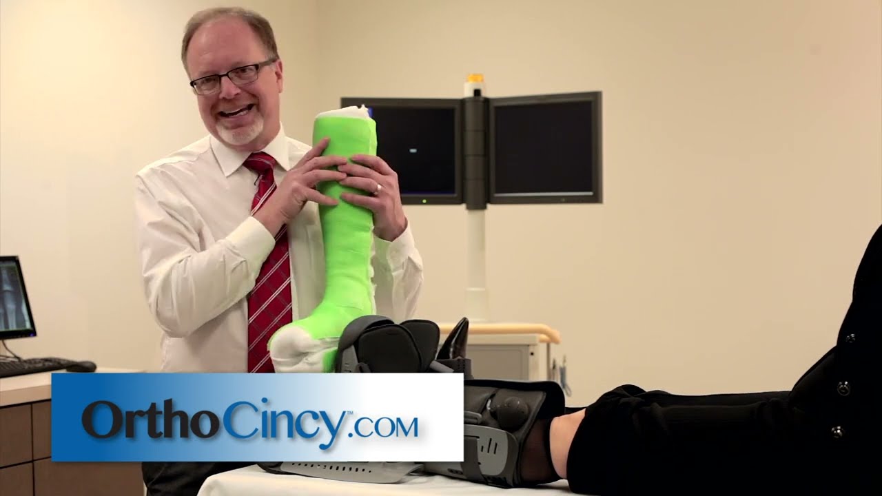 Cast or Boot for your Fracture or Sprain? - Matthew J. Connolly, DPM