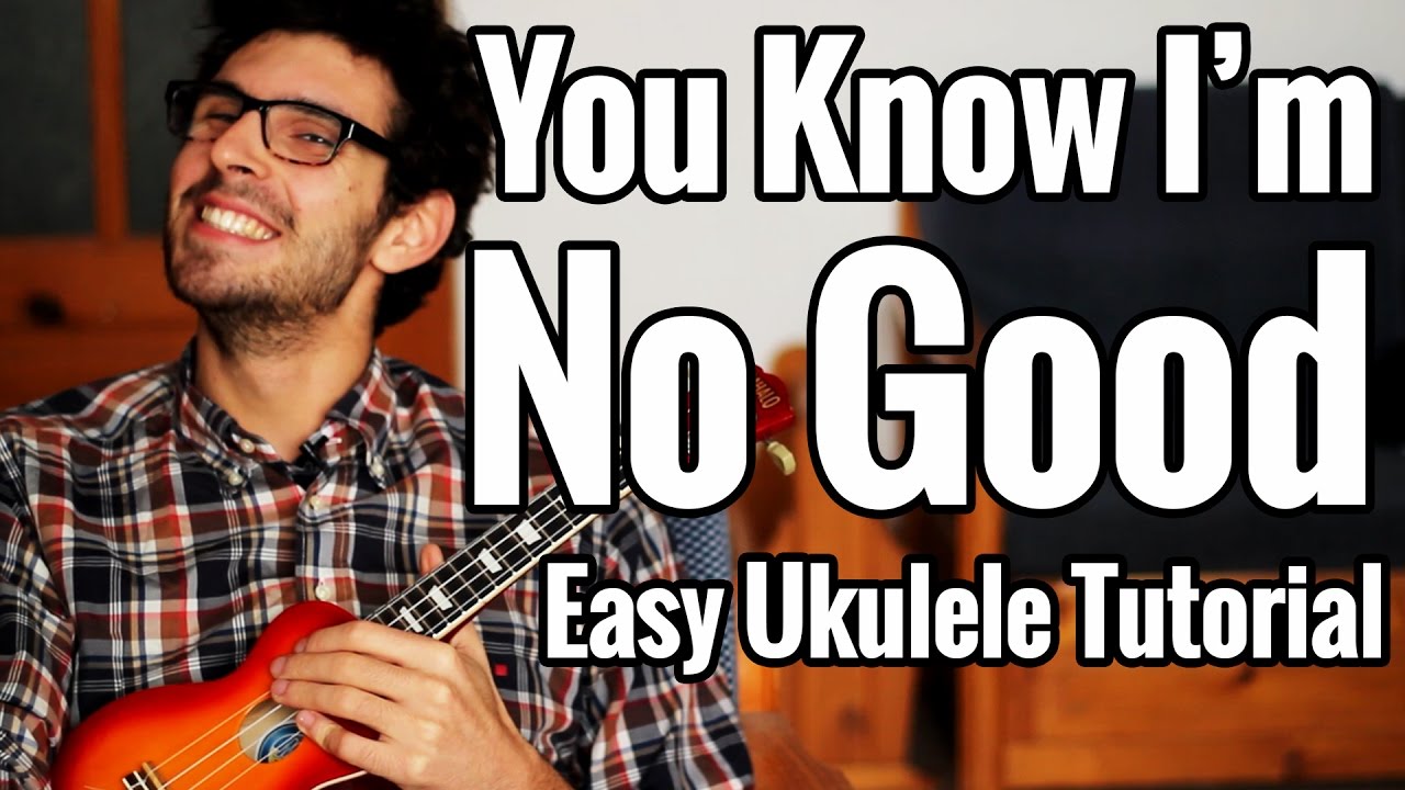 You Know I'm No Good - Ukulele Tutorial - Amy Winehouse Uke Easy Play Along