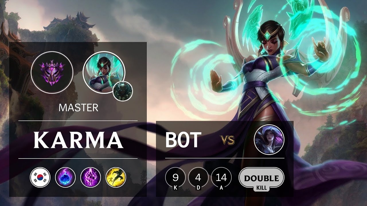 Karma Bot vs Kai'Sa - KR Master Patch 9.15