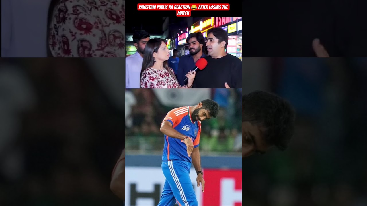 Pakistani Public Reaction After Losing Match 😢 #PakPublic #Reaction #PakMedia #AsiaCup2025 #IndVsPak