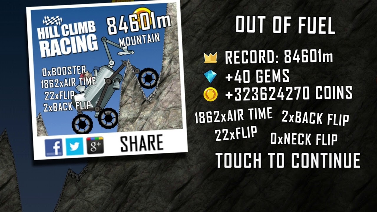 Hill Climb Racing - WORLD RECORDS (March 2020)