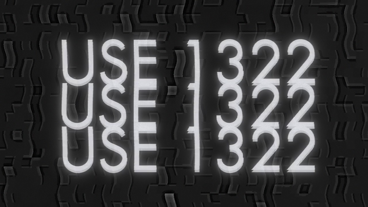 『』- USE 1322