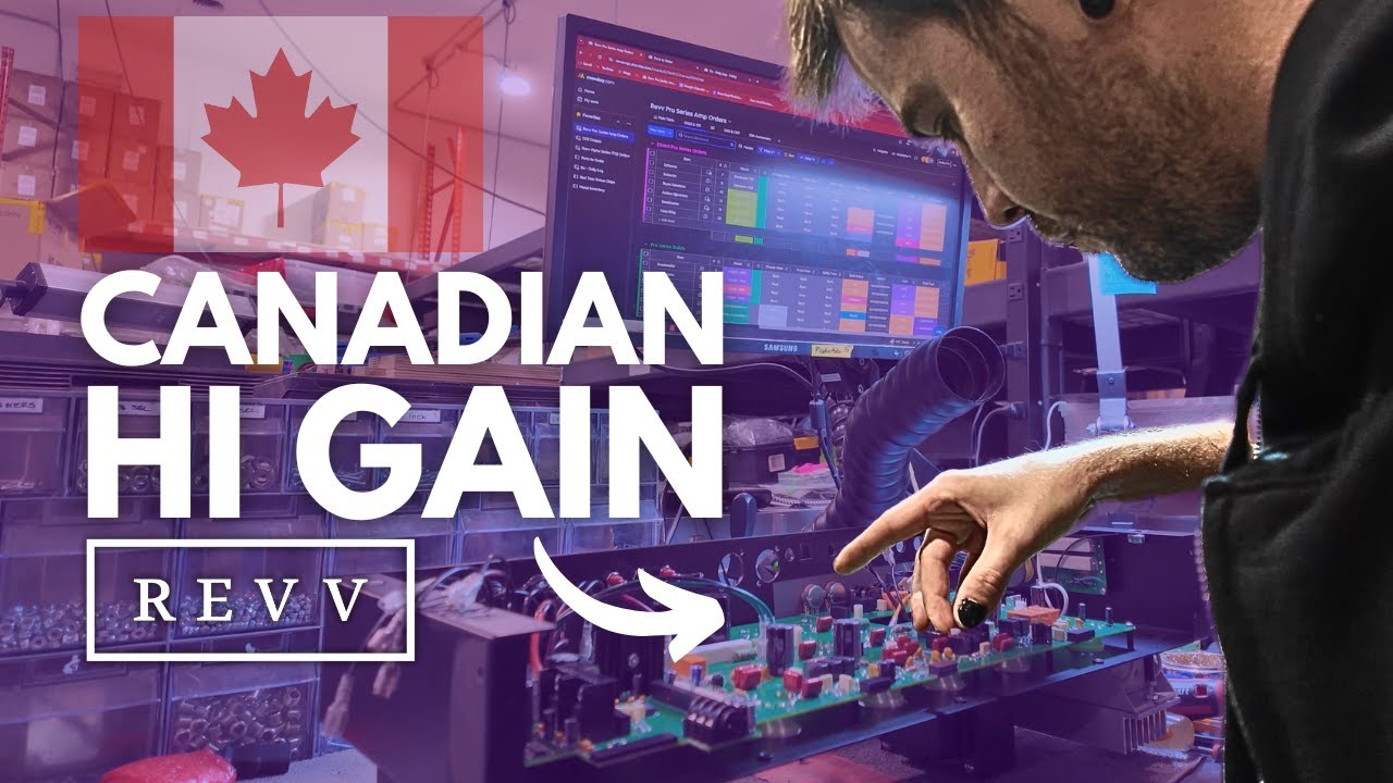 Посещение завода усилителей REVV — колыбели канадского HI-GAIN