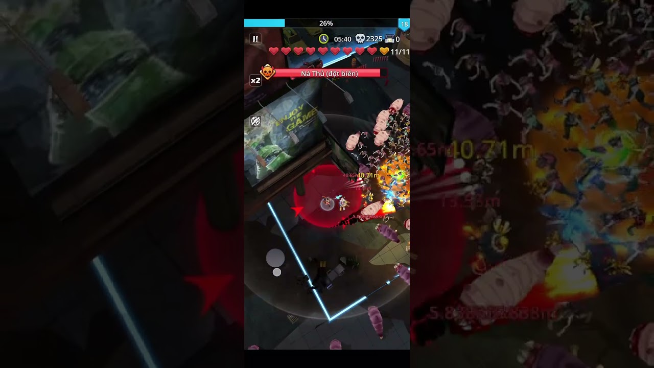 Zombie waves ải 98