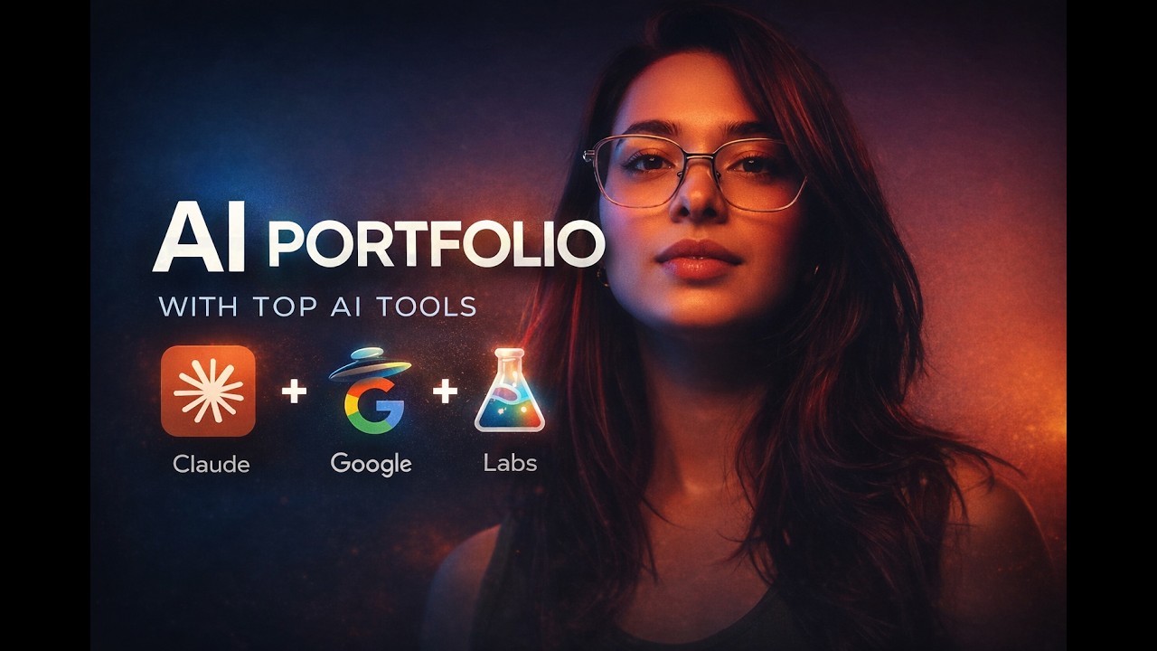 AI-Powered Portfolio Website | Built Using Gemini & Google Labs Antigravity