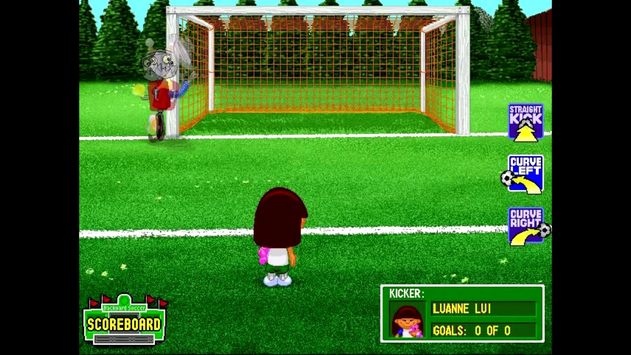 Backyard Soccer: All Penalty Kicks Animations