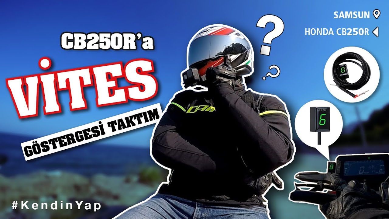 Vites Göstergesi Montaj ve Programlama Nasıl Yapılır? | Detaylı Anlatım | Honda CB250R