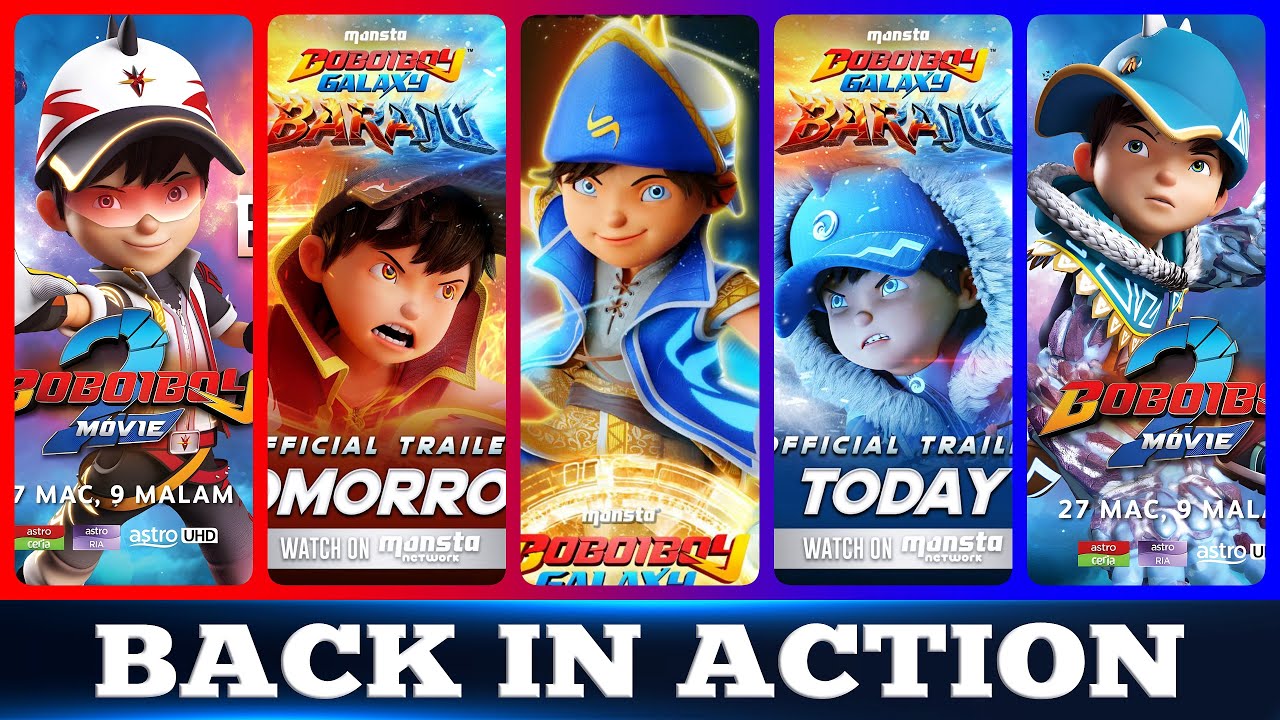 OST. BOBOIBOY GALAXY 2 BARAJU - KEMBALI BERAKSI (COVER PARODY)
