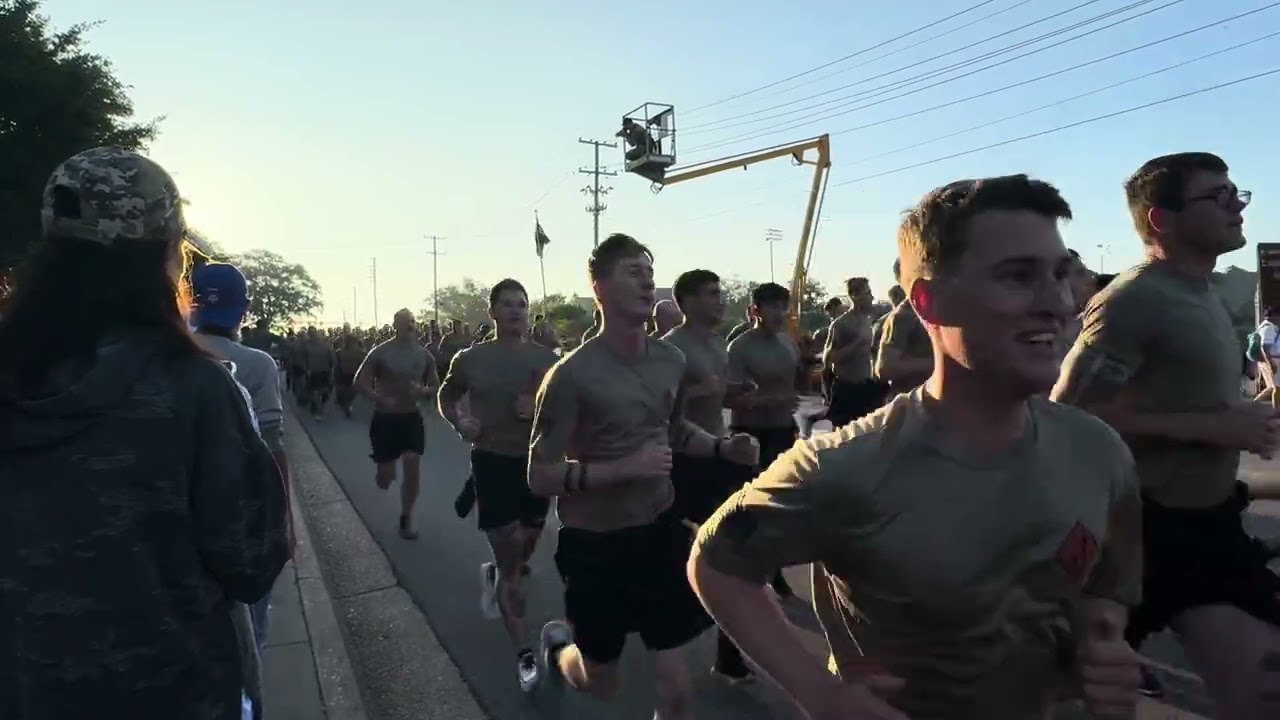 82nd Airborne Division 4 mile run All American Week 2024