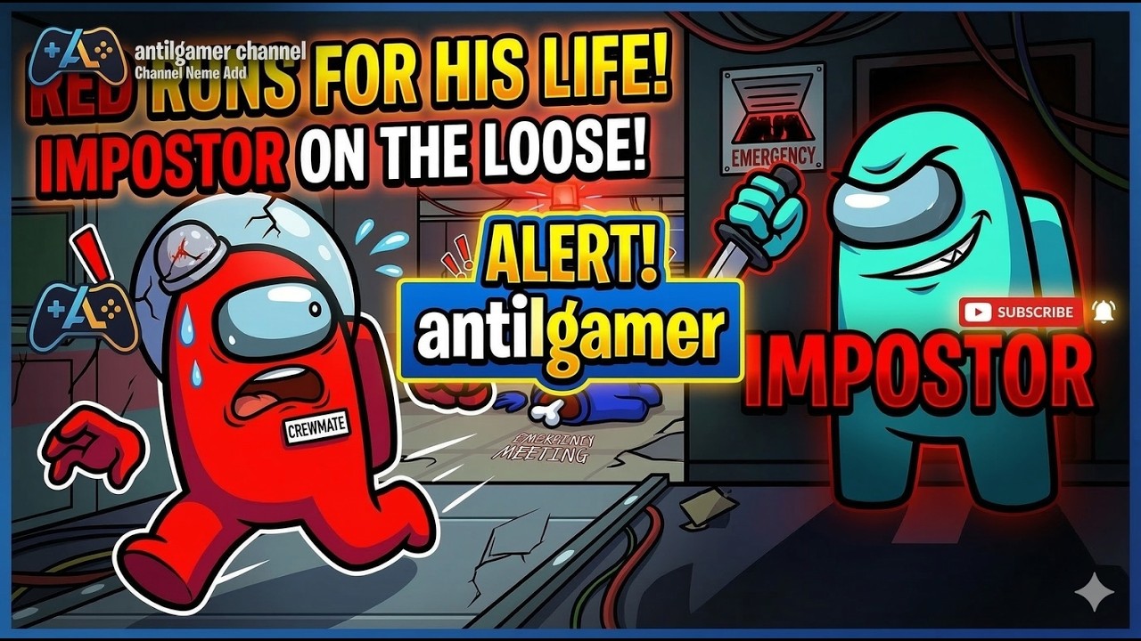 among us live gameplay ! is red safe ? imposter on the loose ! antilgamer