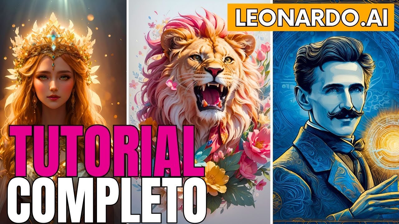 LEONARDO AI TUTORIAL COMPLETO DO INICIANTE ATÉ O PROFISSIONAL - gerador de imagem grátis IA