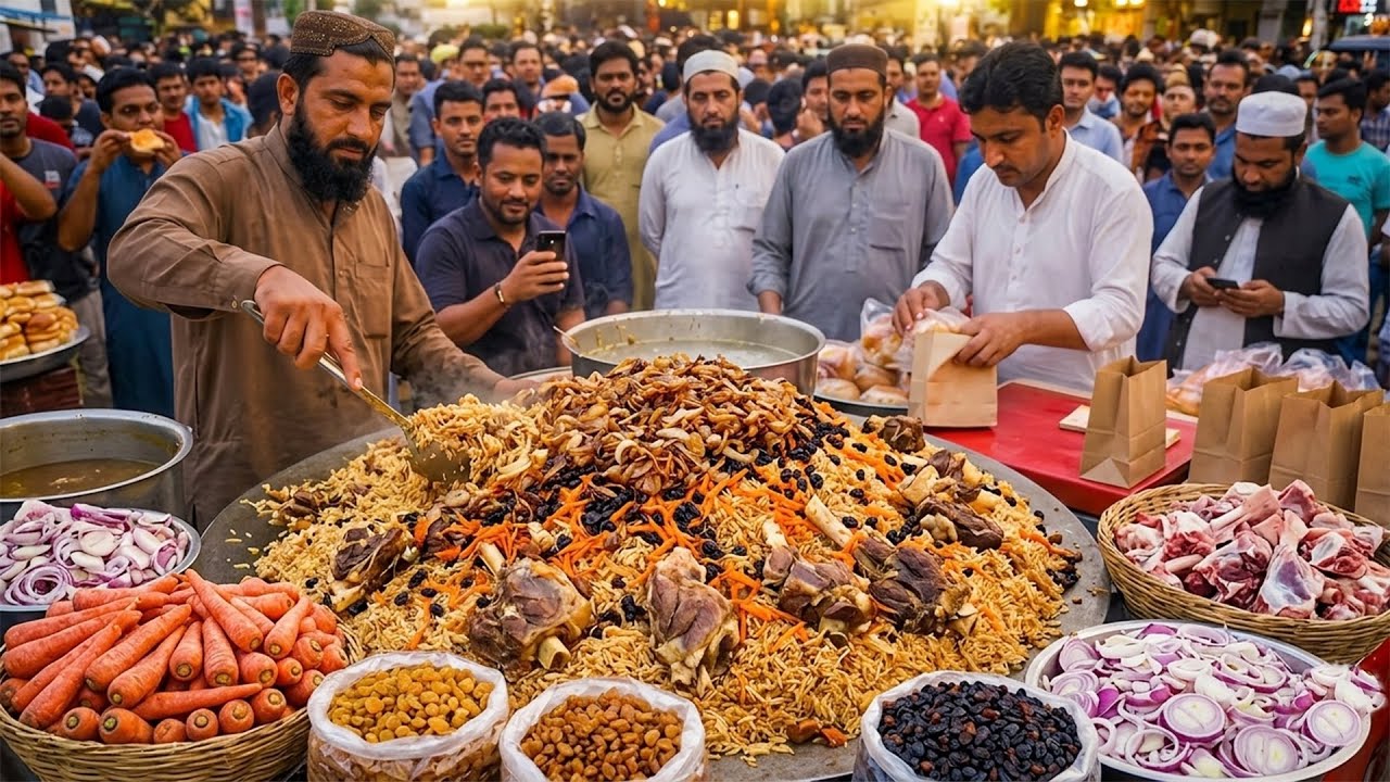 How 10,000 People Are Fed Daily! World’s Biggest Free Iftar in Peshawar Pakistan | Ramadan Iftar Dis