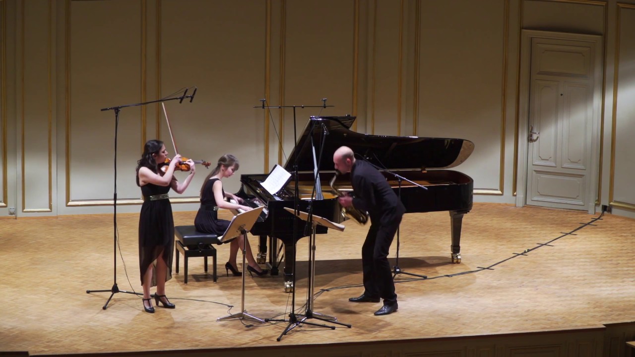 Trio Klavis - Richard Dubugnon, Mikroncerto lllb World Premiere, Tonhalle Zurich