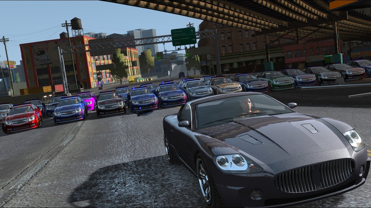 GTA 4 Multiplayer - Busted x3, Speed Busted x3, Custom Demo Derby x2 - TBoGT - GTRF Event