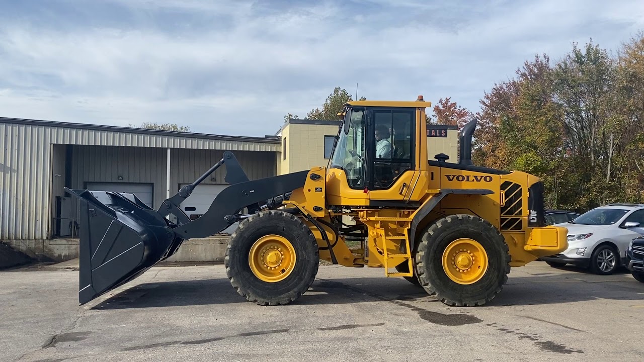 2008 VOLVO L70F WHEEL LOADER!