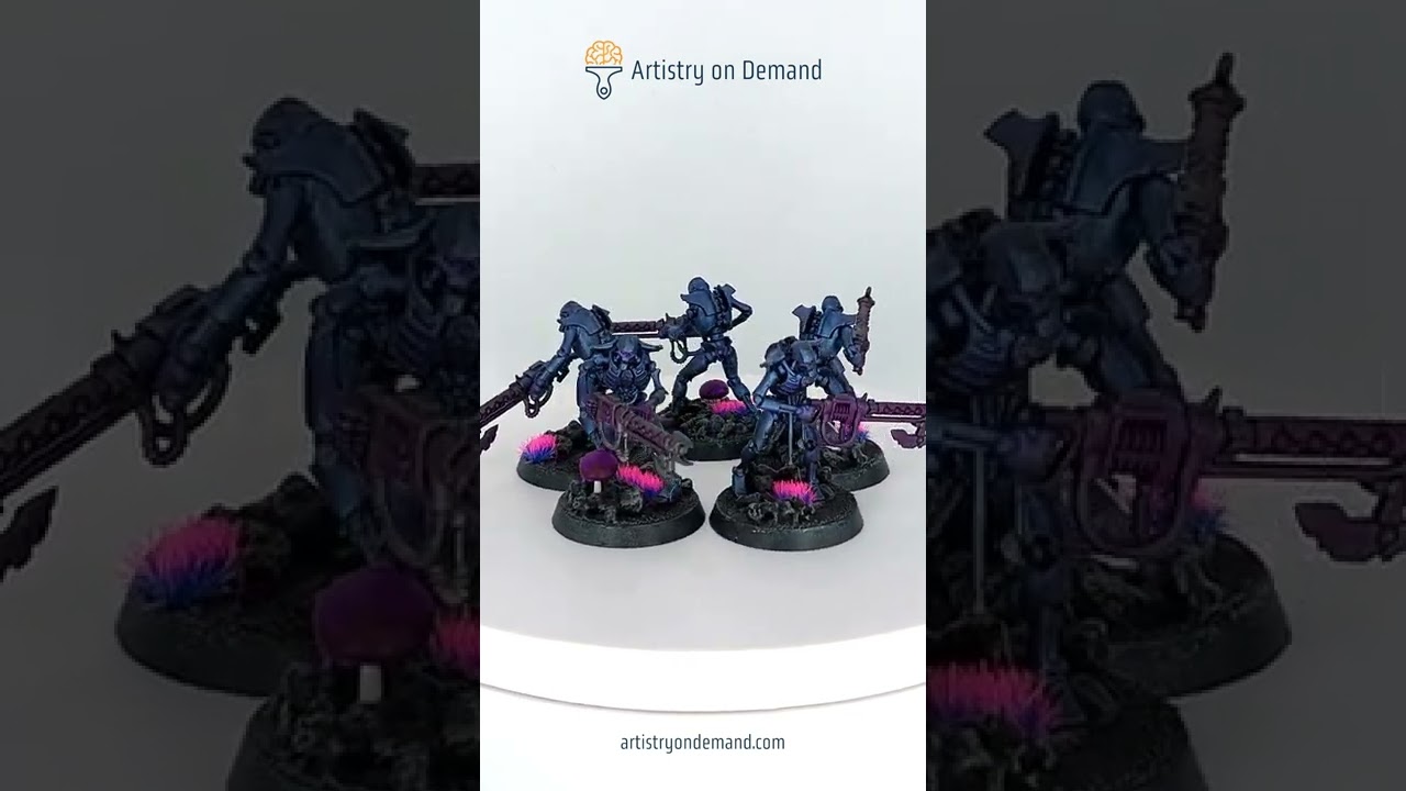 Necron Warriors with Gauss Flayers #warhammer #warhammer40k #40k #paintingwarhammer