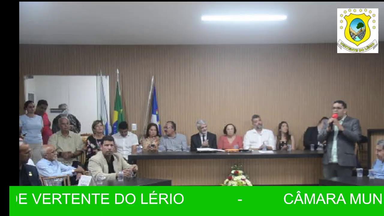 Solenidade Magna de Outorga do Título de Cidadão de Vertente do Lério pela Câmara Municipal.