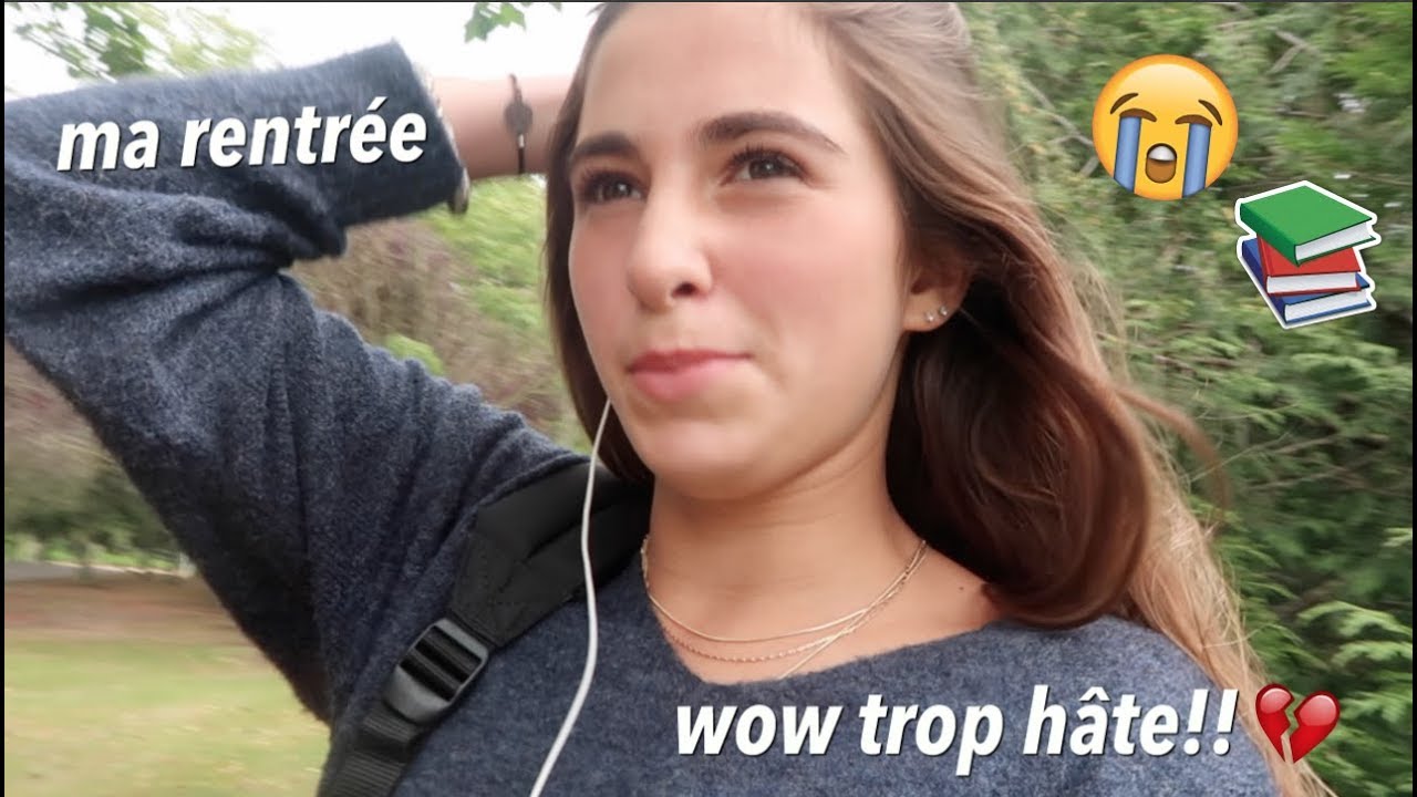 J'ai Vlogg&eacute; Mon Premier Jour D'&eacute;cole..
