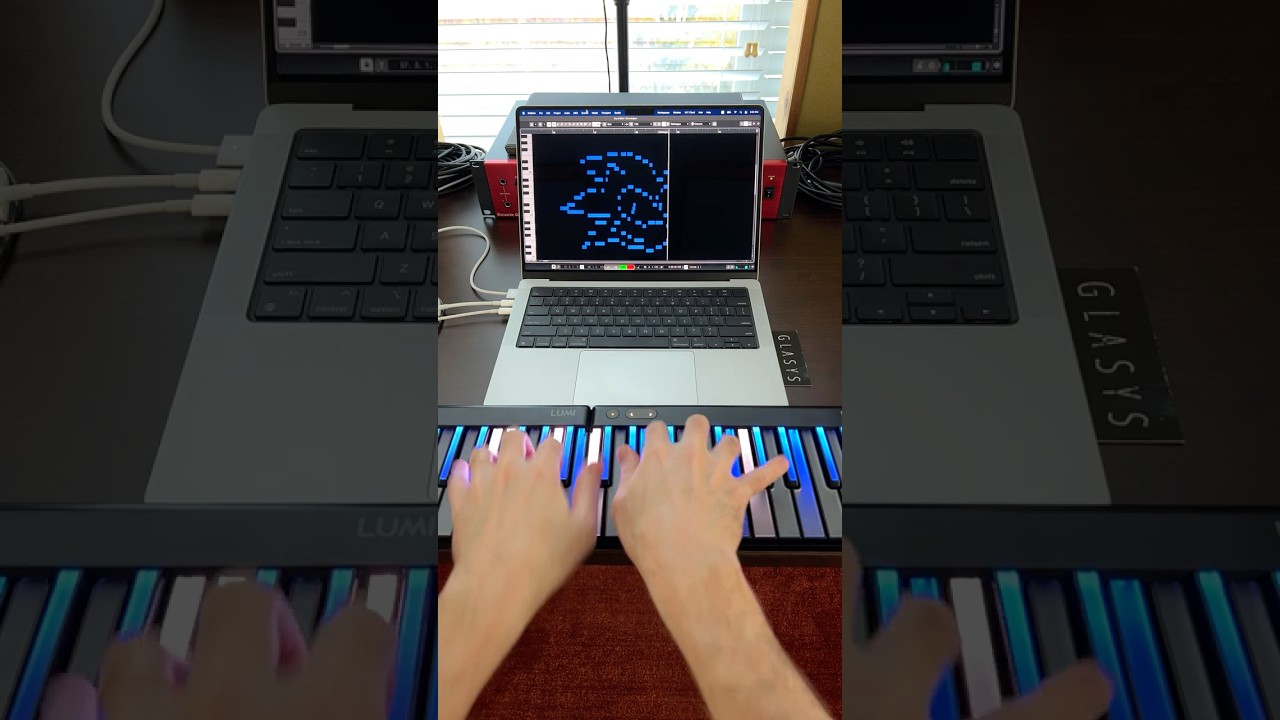 Drawing Sonic With a Piano (Live MIDI Art)