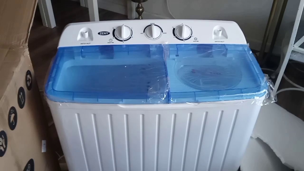 Mini lavadora para apartamentos/ mi nueva lavadora Marca ZENY